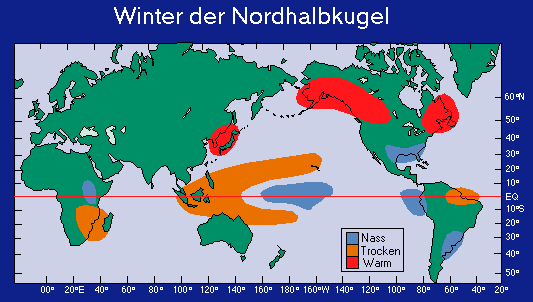 Winter der Nordhalbkugel